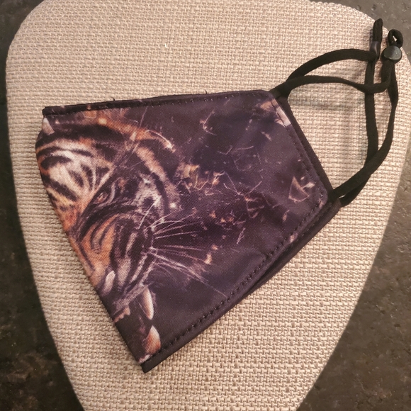 🐕 Tiger fabric face mask - Picture 3 of 4